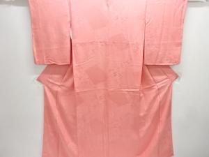 寄せ柄一つ紋色無地着物